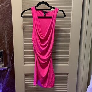 Forever 21 Pink Draped Dress